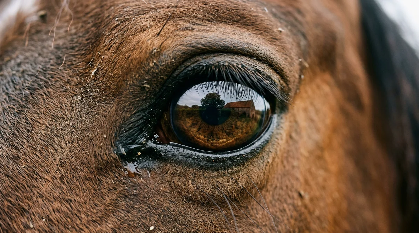 Un regard de cheval, Centre équestre des Millières, Notre-Dame-des-Millières